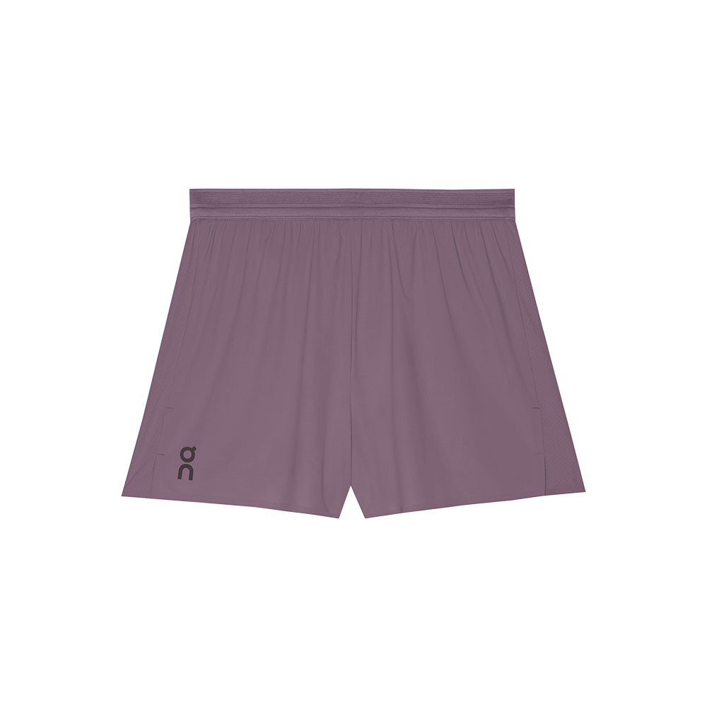 On Pantaloncini Running 5" Performance Dewberry Uomo