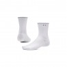 Under Armour Calze Running Velociti Lite Crew 1Pk Bianco