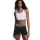 On Pantaloncini Running Zero Tight Nero Bianco Donna
