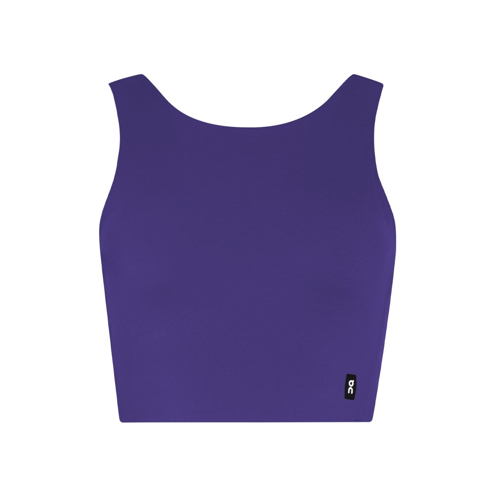 On Reggiseno Sportivo Core 2 1 Crop Twilight Donna