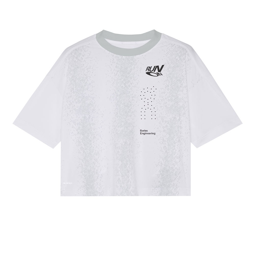 On T-Shirt Running Performance Volt-T Bianco Donna