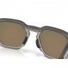 Oakley Occhiali Hstn Sq Matte Grigio Smoke Prizm Ruby