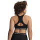 Under Armour Reggiseno Sportivo Heatgear High Compression Ultimate Nero Bianco Donna