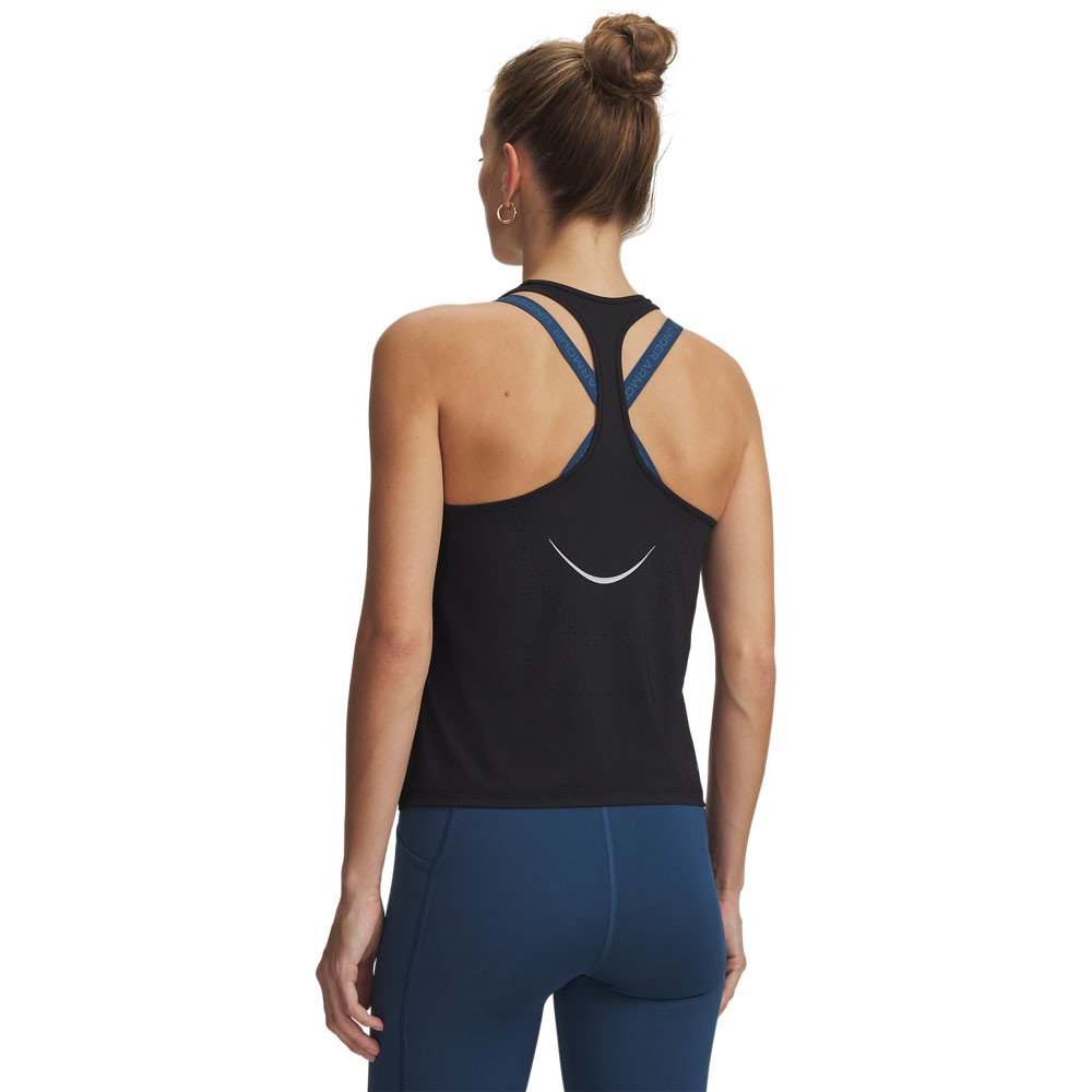 Under Armour Reggiseno Sportivo Velociti Pro Nero Reflective Donna