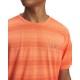 Under Armour T-Shirt Running Velociti Electric Tangerine Reflection Uomo