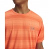 Under Armour T-Shirt Running Velociti Electric Tangerine Reflection Uomo