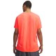 Under Armour T-Shirt Running Velociti Reflective Electric Tangerine Reflecti Uomo