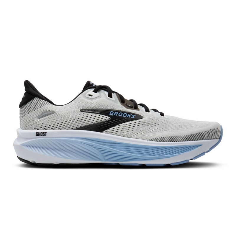 Brooks Ghost 18 Bianco Nero - Scarpe Running Uomo