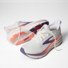 Brooks Glycerin GTS 23 Bianco Mulled Grape - Scarpe Running Donna