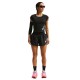 Nike Pantaloncini Running Tempo Swoosh Nero Bianco Donna