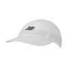 New Balance Cappellino Running 5 Panel Hat Bianco