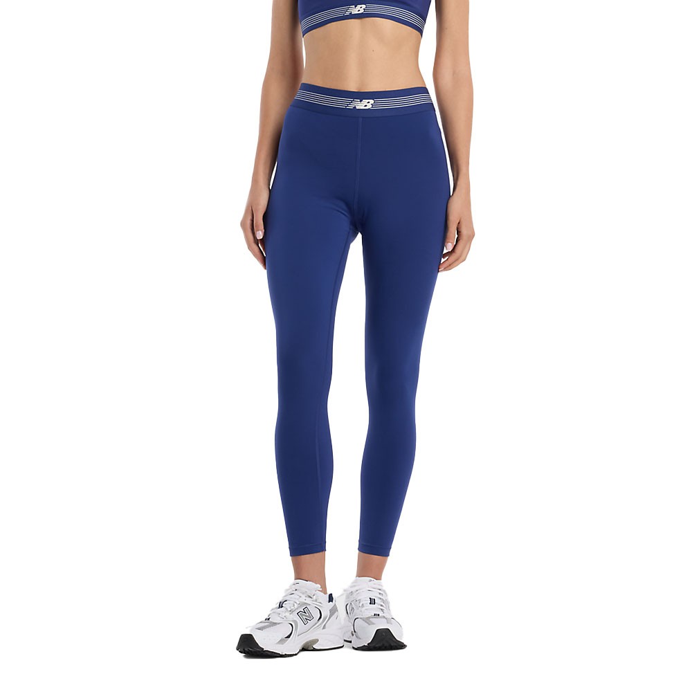 New Balance Leggins Running Ac 25 Blue Oyster Donna