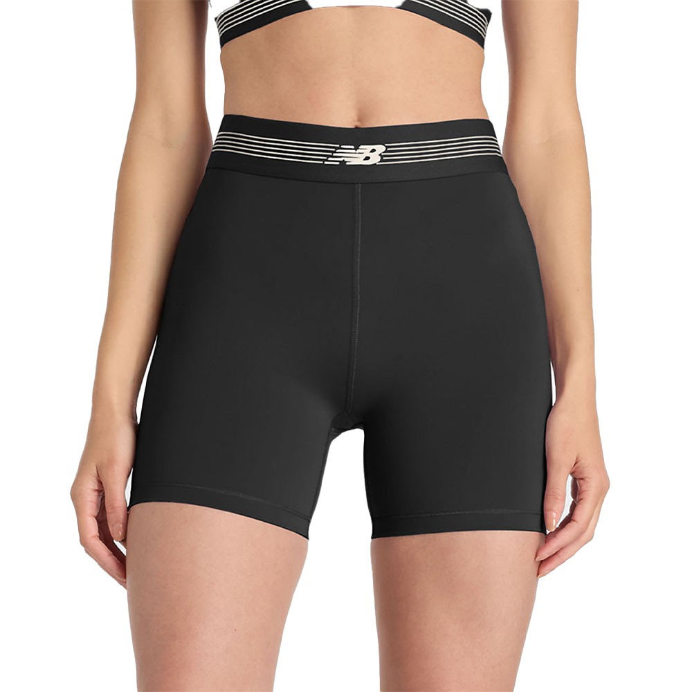New Balance Pantaloncini Running Ac Fitted 5 Nero Donna