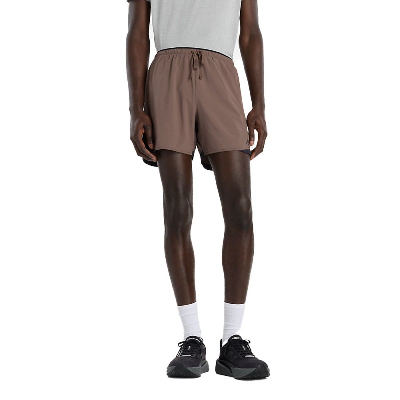New Balance Pantaloncini Running Running Essentials 5 Cortado Uomo