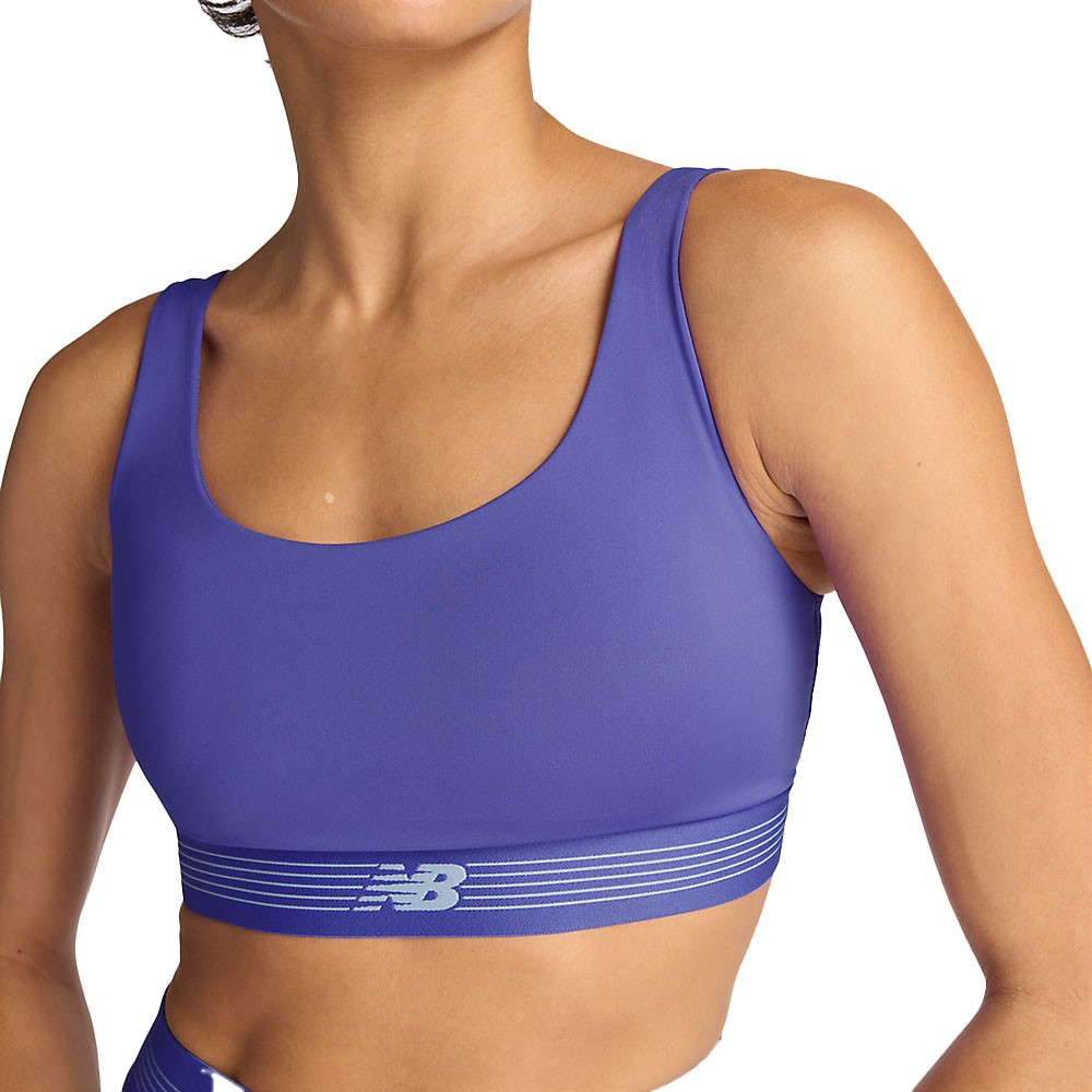 New Balance Reggiseno Sportivo Ac Train Electric Purple Donna