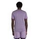 New Balance T-Shirt Running Athlerics Candied Violet Heather Uomo