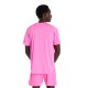 New Balance T-Shirt Running Athlerics Rosa Heat Heather Uomo