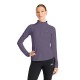 New Balance T-Shirt Running Half Zip Nb Harmony Candied Violet Donna