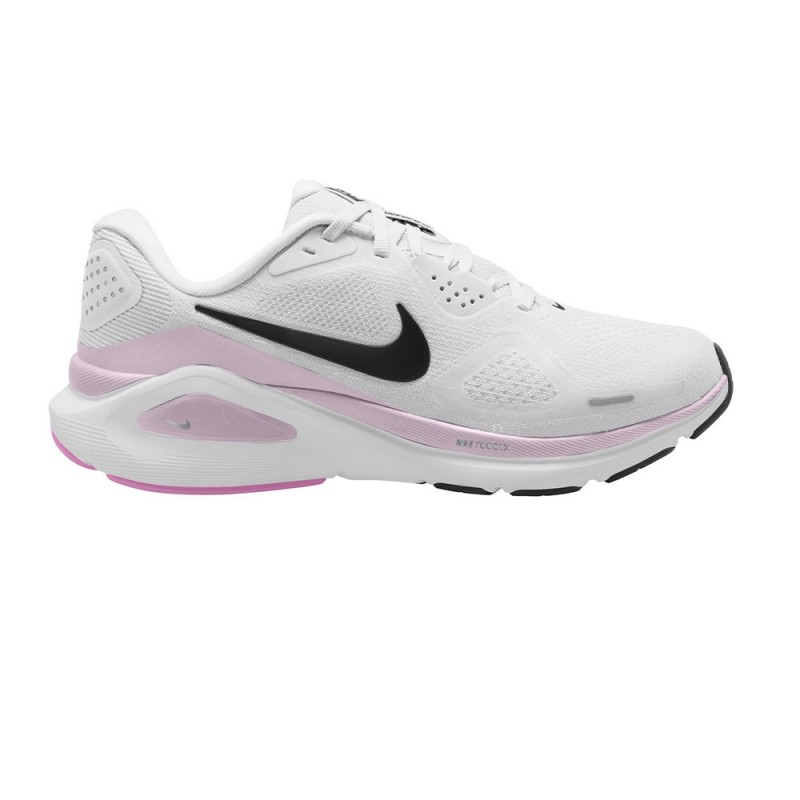 Nike Structure 26 Bianco Nero - Scarpe Running Donna