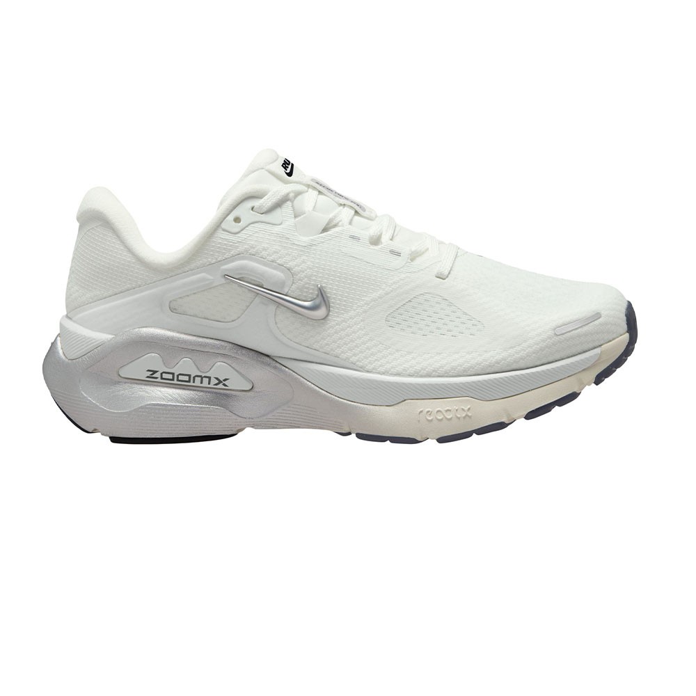 Nike Structure Plus Bianco Argento - Scarpe Running Donna