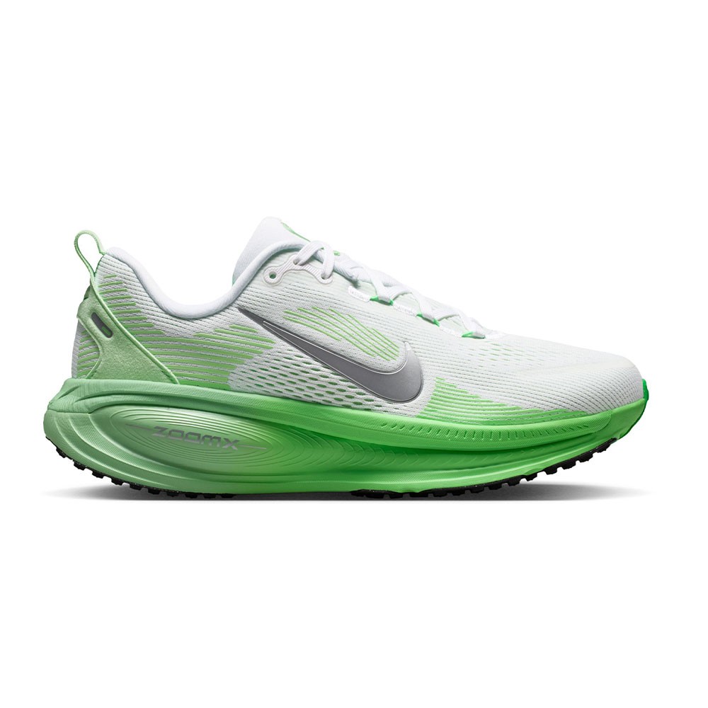 Nike Vomero 18 Bianco Metallic Verde - Scarpe Running Donna