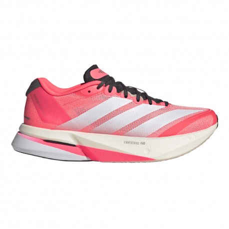 Adidas Adizero Boston 13 Soltur Bianco Chacoa - Scarpe Running Donna