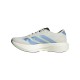 Adidas Adizero Evo Sl Bianco Blu Rosso - Scarpe Running Uomo