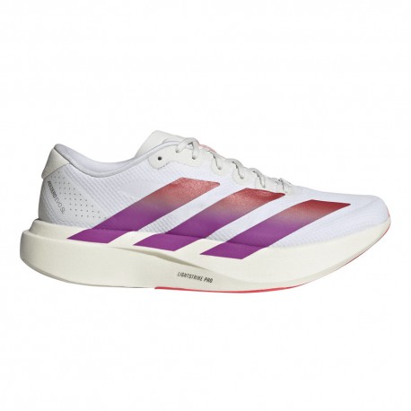 Adidas Adizero Evo Sl Bianco Lucred Crywht - Scarpe Running Uomo
