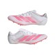Adidas Adizero Sprintstar Bianco Soltur Oro - Scarpe Running Uomo