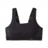 Brooks Reggiseno Sportivo Convertible 2.0 Sports Nero Donna