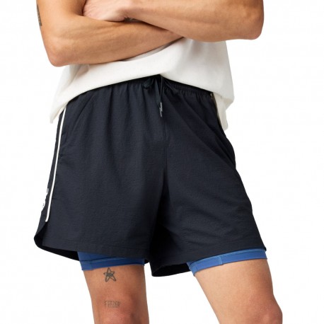 Brooks Pantaloncini Running Movement Nero Uomo