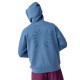 Brooks Felpa Running Movement Steel Blu Uomo