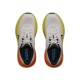 Hoka Bondi 9 Bianco Neon Tangerine - Scarpe Running Uomo