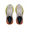 Hoka Bondi 9 Bianco Neon Tangerine - Scarpe Running Uomo