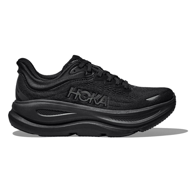 Hoka Bondi 9 Nero - Scarpe Running Uomo