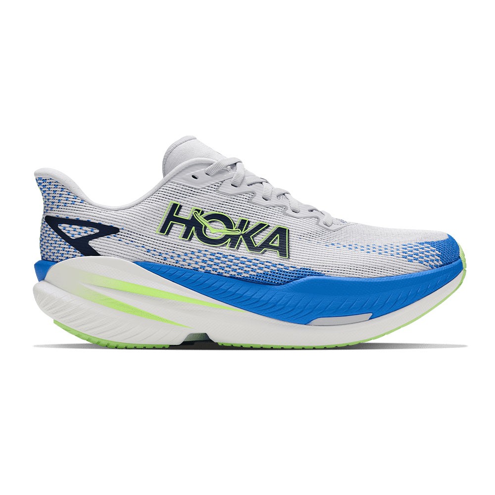 Hoka Mach X 3 Cosmic Grigio Virtual Blue - Scarpe Running Uomo