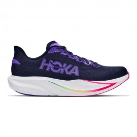 Hoka Mach 7 Carbon Nero Cosmic Purple - Scarpe Running Donna