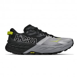 Hoka Speedgoat 7 Nero Stellar Grigio - Scarpe Trail Running Uomo