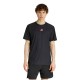 ADIDAS Maglietta Palestra Intensity Nero Uomo
