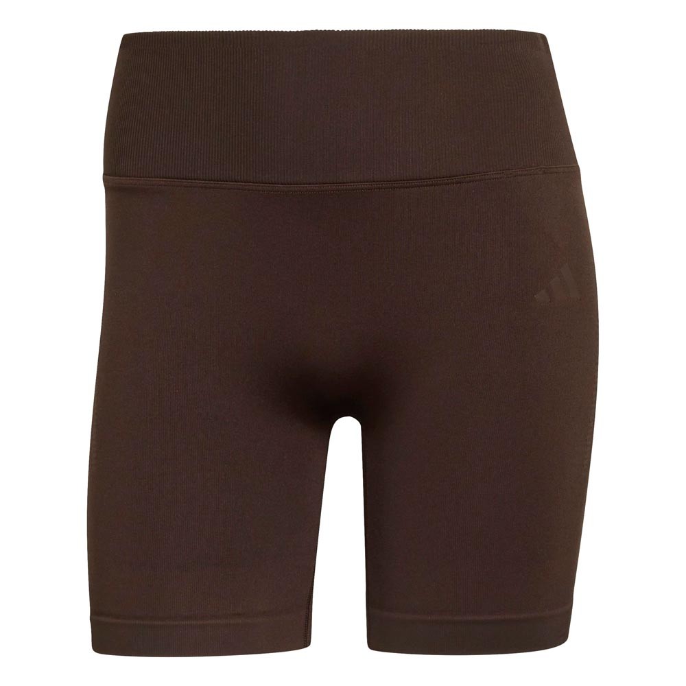 ADIDAS Shorts Sportivi Scrunch Marrone Donna