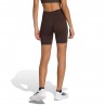 ADIDAS Shorts Sportivi Scrunch Marrone Donna