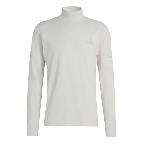 ADIDAS Maglia Running Turtle Neck Adi365 Climawarm Bianco Uomo