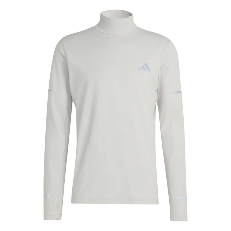 ADIDAS Maglia Running Turtle Neck Adi365 Climawarm Bianco Uomo