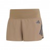 ADIDAS Pantaloncini Runnings Adi365 Iconic 2In1 Brown Donna