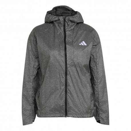 ADIDAS Giacca Running Full Zip Adi365 Climawarm Nero Donna