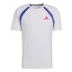 ADIDAS T-shirt Running Adizero Archive Bianco Viola Uomo