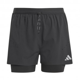 ADIDAS Pantaloncini Runnings Adi365 2In1 Nero Donna