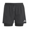 ADIDAS Pantaloncini Runnings Adi365 2In1 Nero Donna