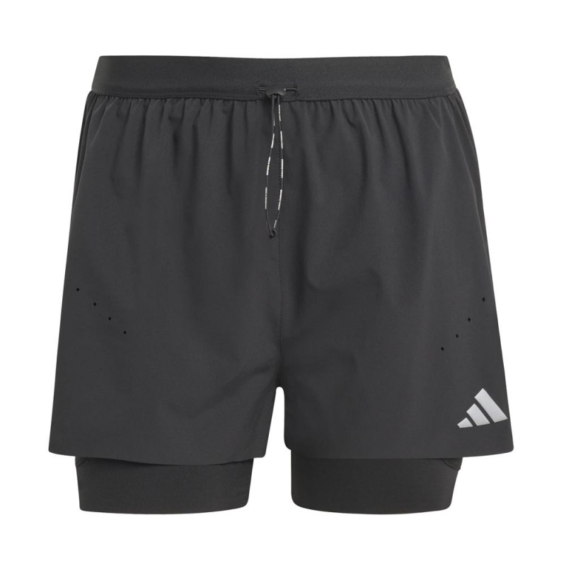 ADIDAS Pantaloncini Runnings Adi365 2In1 Nero Donna