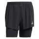 ADIDAS Pantaloncini Runnings Adi365 2In1 Nero Uomo